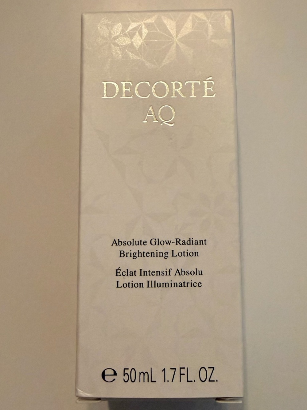 NIB Decorte AQ Absolute Glow Radiant Brightening Lotion 50 mL